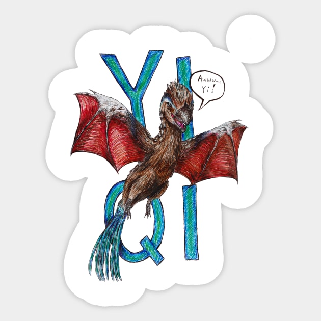 Yi Qi Sticker by Fudepwee